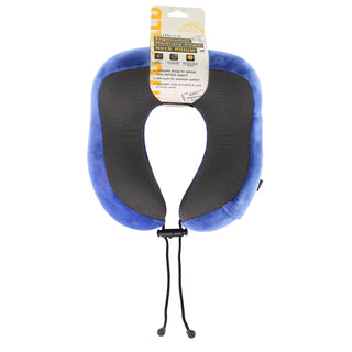 Milleni Travel Ergonomic Memory Foam Neck Pillow in Blue