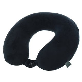 Milleni Travel Memory Foam Neck Pillow in Black