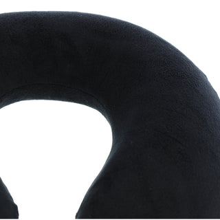 Milleni Travel Memory Foam Neck Pillow in Black