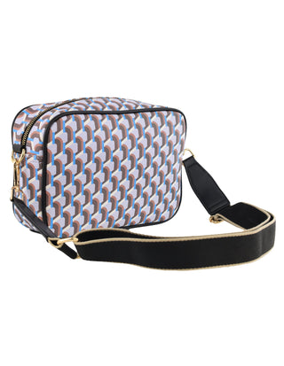 Milleni Ladies Fashion Geometric Crossbody Bag in Lilac