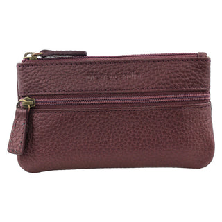 Pierre Cardin Leather Coin Purse/Key Holder in Shiraz