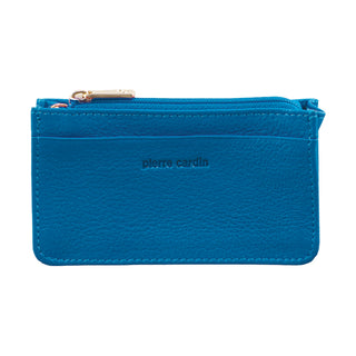 Pierre Cardin Coin Purse with Keyring in Aqua