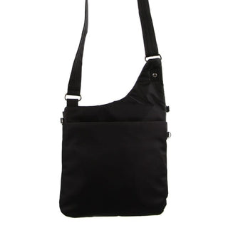 Pierre Cardin Nylon Anti-Theft Cross Body Bag in Black