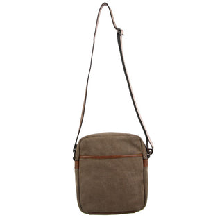 Pierre Cardin Canvas Cross Body Bag in Brown