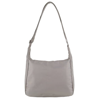 Pierre Cardin Nylon Anti-Theft Cross Body Bag in Taupe