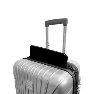 Pierre Cardin 54cm CABIN Hard Shell Case in Silver