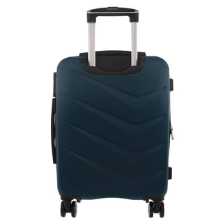 Pierre Cardin Hard Shell 3-Piece Luggage Set in Teal