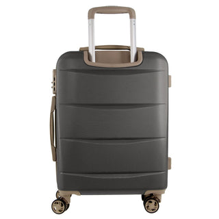 Pierre Cardin 54cm CABIN Hard-Shell Suitcase in Graphite