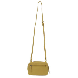 Pierre Cardin Ladies Leather Cross Body in Yellow