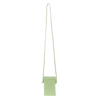 Pierre Cardin Ladies Leather Phone Bag in Jade