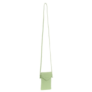 Pierre Cardin Ladies Leather Phone Bag in Jade