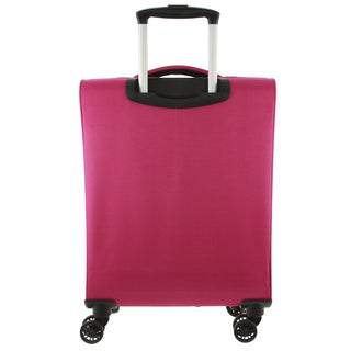Pierre Cardin 55cm CABIN Soft Shell Suitcase in Pink