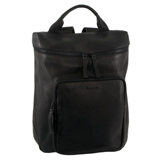 Pierre Cardin Leather Women's Backpack in Black