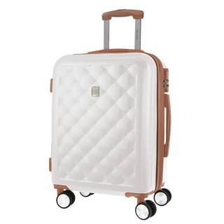 Pierre Cardin 54cm CABIN Hard Shell Case in White