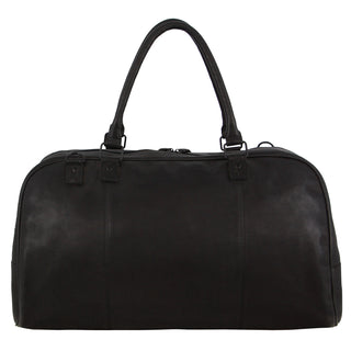 Pierre Cardin Leather Business/Overnight Bag in Black