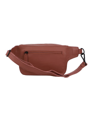 Pierre Cardin Leather 3-Way Sling Bag in Rose