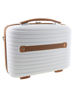 Pierre Cardin Hard Shell Beauty Case in White