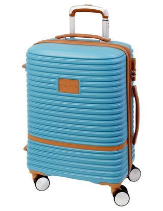 Pierre Cardin 54cm CABIN Hard Shell Suitcase in Blue