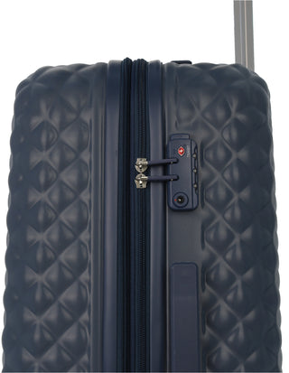 Pierre Cardin 70cm MEDIUM Hard Shell Suitcase in Teal