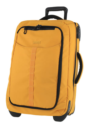 Pierre Cardin 72cm LARGE Soft-Shell Trolley Case in Yellow