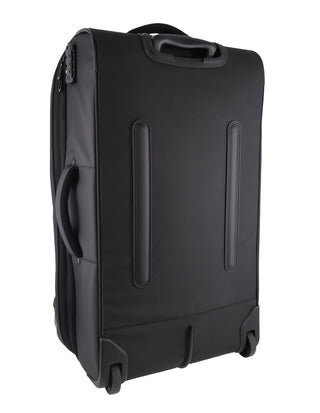 Pierre Cardin 72cm LARGE Soft-Shell Trolley Case in Black