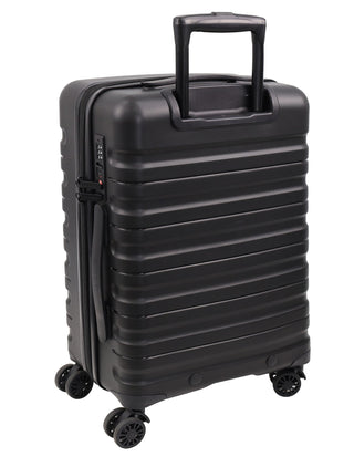 Pierre Cardin 54cm CABIN Hard Shell Suitcase in Black