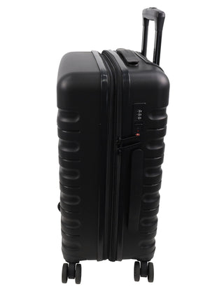 Pierre Cardin 54cm CABIN Hard Shell Suitcase in Black