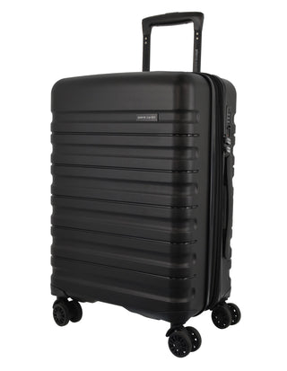 Pierre Cardin 54cm CABIN Hard Shell Suitcase in Black