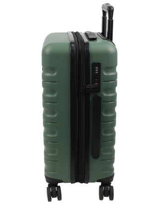 Pierre Cardin 54cm CABIN Hard Shell Suitcase in Moss