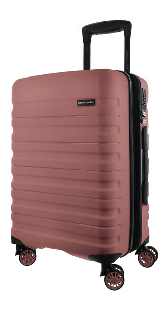 Pierre Cardin 54cm CABIN Hard Shell Suitcase in Rose