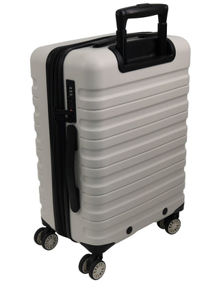 Pierre Cardin 54cm CABIN Hard Shell Suitcase in Snow