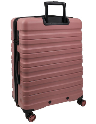 Pierre Cardin 80cm LARGE Hard Shell Suitcase in Rose