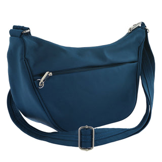 Pierre Cardin Nylon Anti-Theft Crossbody Bag in Turquoise