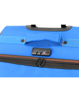 Pierre Cardin 82cm LARGE Water-Repellent Trolley Case in Blue