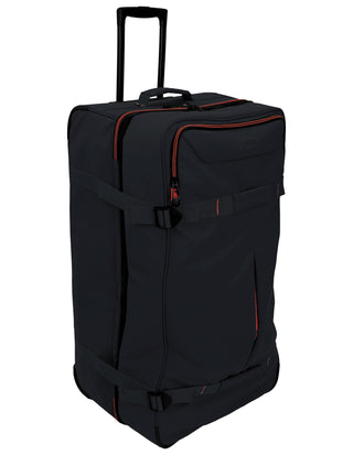 Pierre Cardin 82cm LARGE Water-Repellent Trolley Case in Black