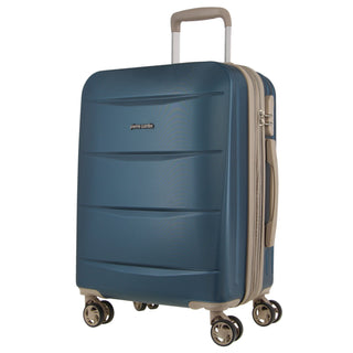 Pierre Cardin 54cm CABIN Hard Shell Suitcase in Blue