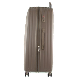 Pierre Cardin 54cm Cabin Hard Shell Suitcase in Latte