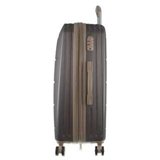 Pierre Cardin 80cm LARGE Hard Shell Suitcase in Graphite