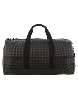 Police Men's Pyramid Overnight Bag in Black