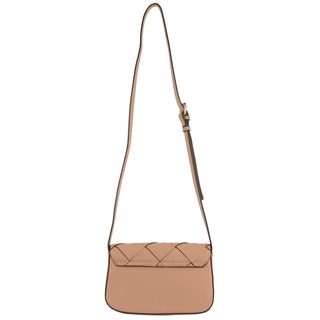 Milleni Ladies Woven Fashion Crossbody Bag in Blush