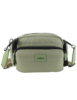 Milleni Ladies Fashion Puffer Crossbody Bag in Leaf