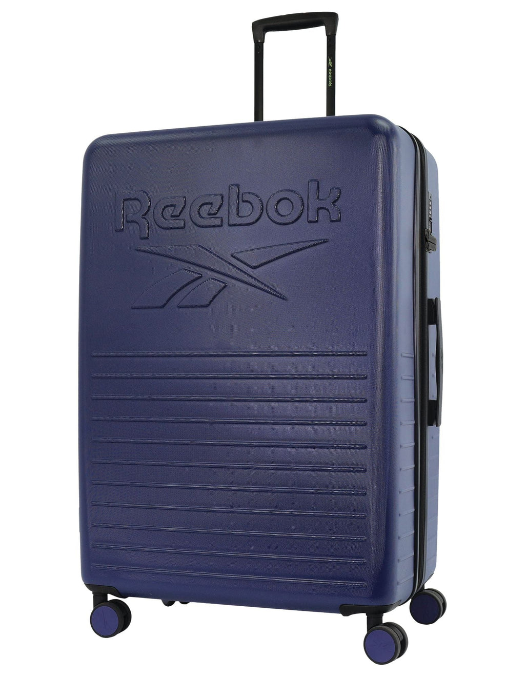 Reebok Adventure 80cm LARGE Hard Shell Suitcase in Navy – Orquestra