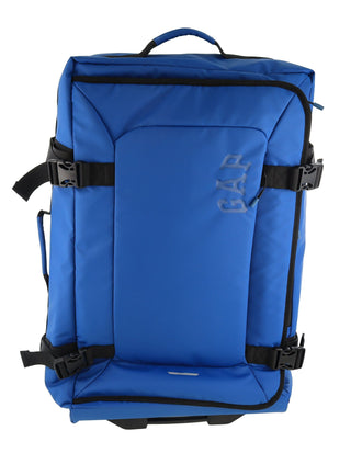 Soft Shell Luggage Blue / Soft Luggage GAP 41 BLUE GAP 3 Piece Set Soft Shell Trolley in Blue