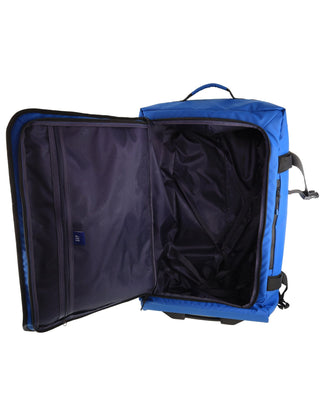 Soft Shell Luggage Blue / Soft Luggage GAP 41 BLUE GAP 3 Piece Set Soft Shell Trolley in Blue