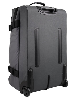 Soft Shell Luggage Charcoal / Soft Luggage GAP 41 CHRC GAP 3 Piece Set Soft Shell Trolley in Charcoal