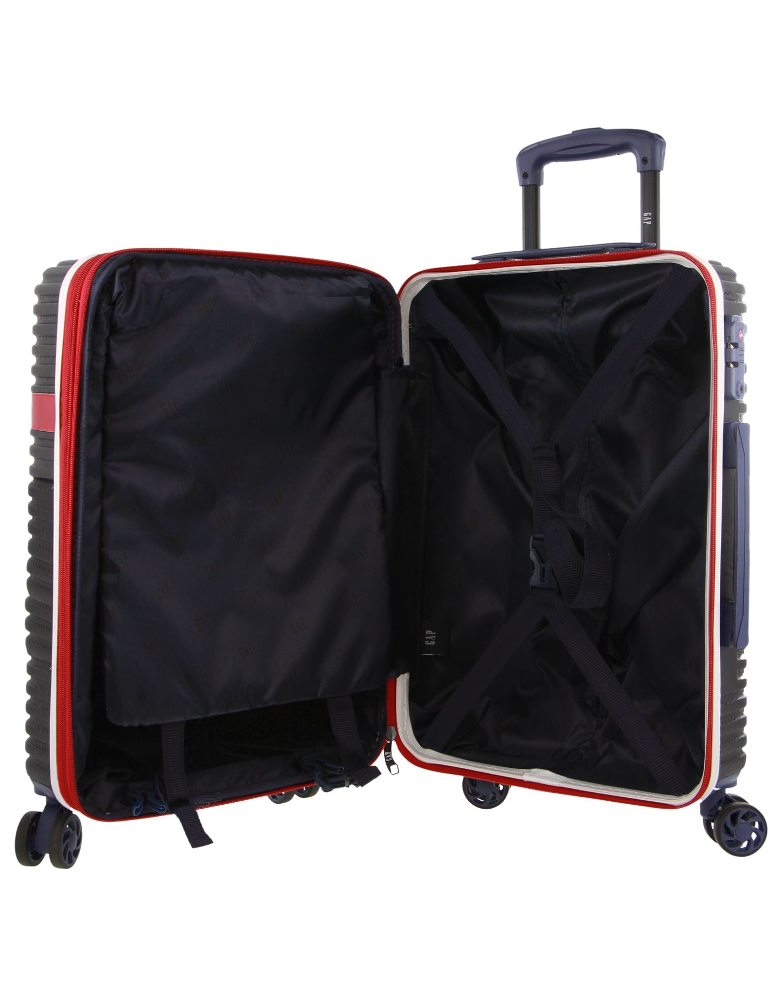 GAP Hard-shell 4-Wheel 56cm CABIN Suitcase in Black – Orquestra