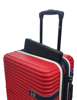 Hard Shell Luggage Red / Carry-On (Small) / Hard Luggage GAP 30C RED GAP Hard-shell 4-Wheel 56cm CABIN Suitcase in Red