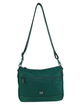 Crossbody Bag Green / Nylon GAP 52 GRN GAP Ladies Nylon Cross-Body Bag in Green