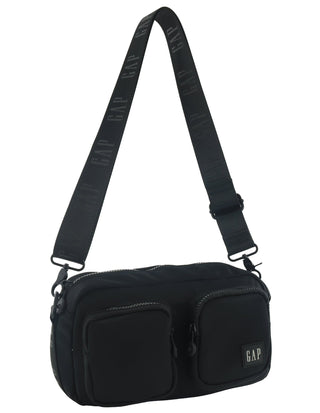 Crossbody bag Black / Nylon GAP 32 BLK GAP Ladies Nylon Crossbody Bag in Black