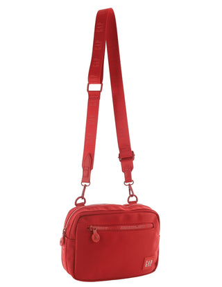 Crossbody bag Coral / Nylon GAP 35 CORAL GAP Ladies Nylon Crossbody Bag in Coral